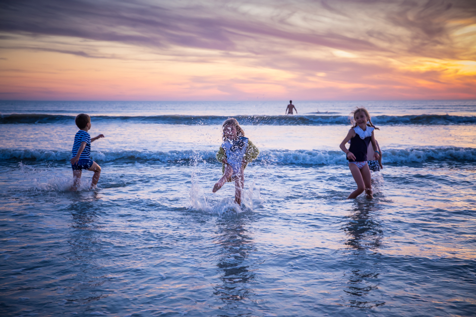 Photographe famille à la mer Normandie