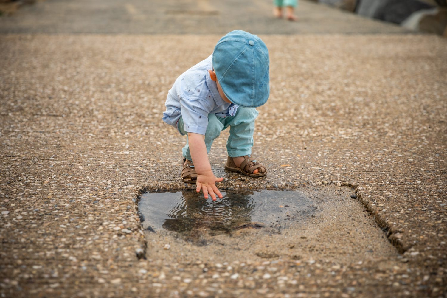 enfant à la mer