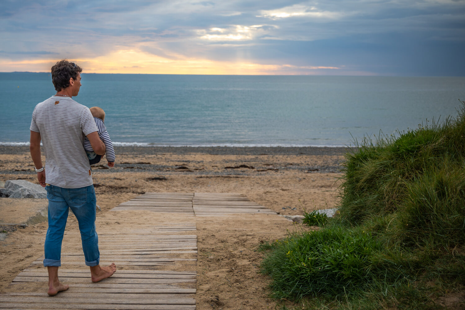 Photographe lifestyle à la mer