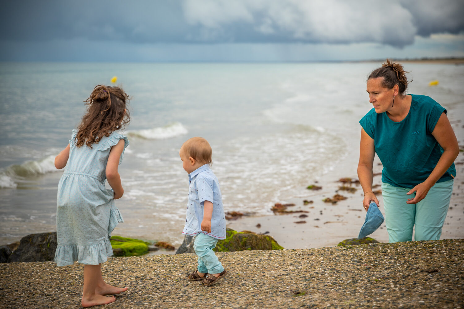 Photographe lifestyle à la mer